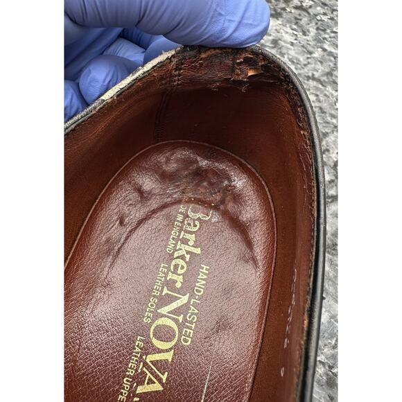 Barker Novas Black Leather Dress Shoes Men’s Size 9 main image 10